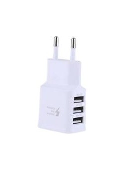 Chargeur mural 3 ports USB